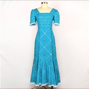 Vintage 1970s Prairie Dress